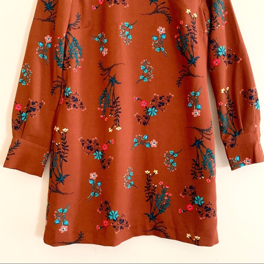 WAYF Floral Longsleeves Dress - Picture 3 of 6